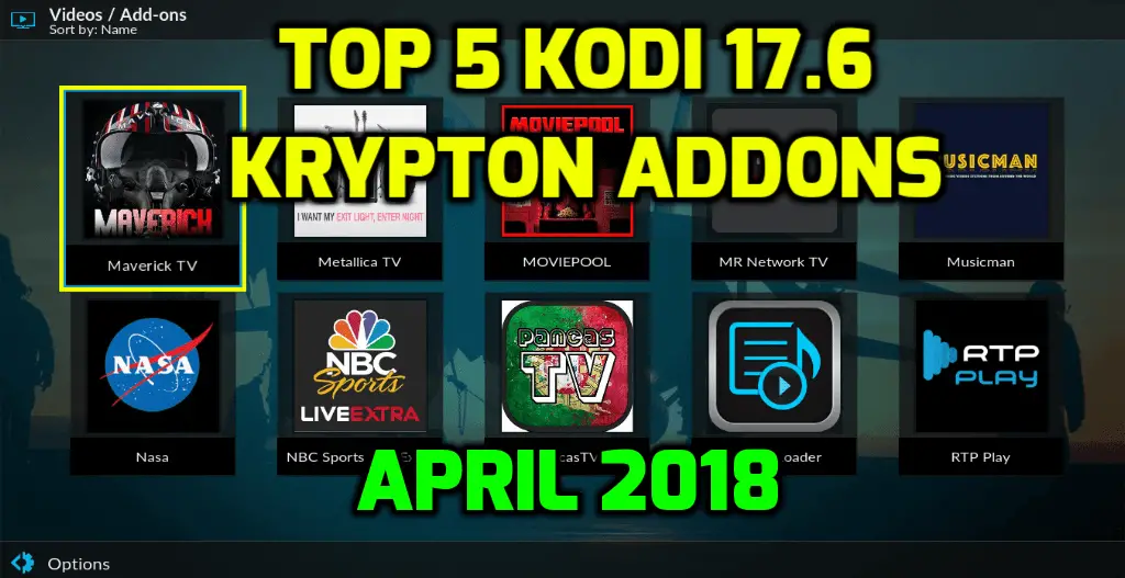 best build for kodi krypton 17.6