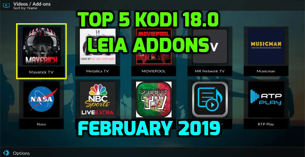 Kodi 18 Addons For 2019